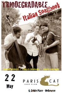 TRIODEGRADABLE – Italian Songbook (Paris Cat Debut )