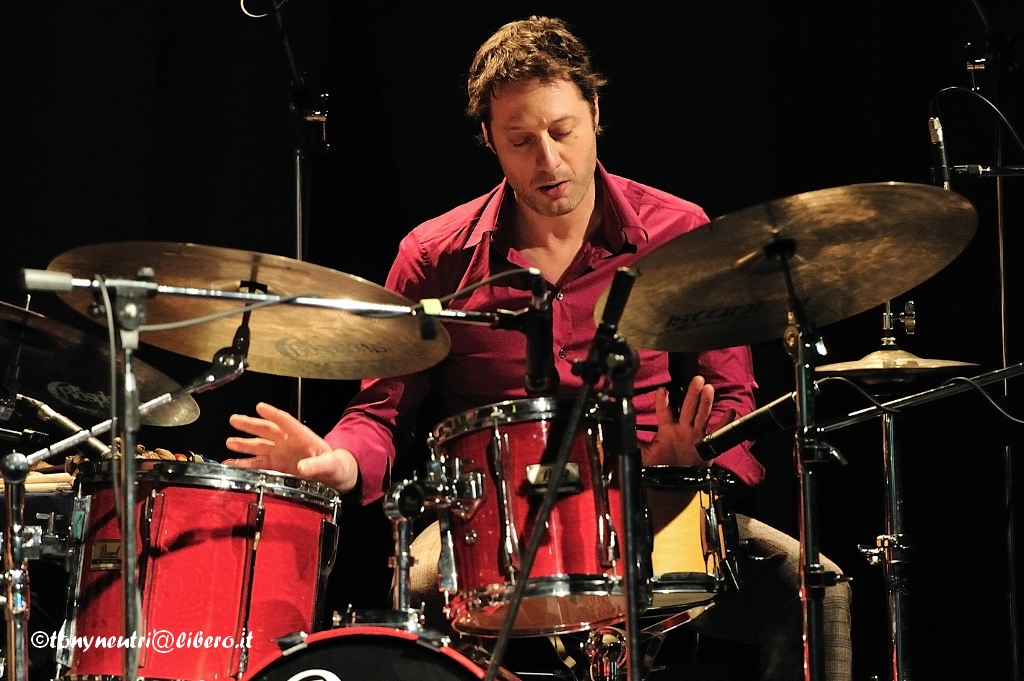 Carlo Canevali and Ronnie Ferella Drums Duo plus Triodegradable – Sunday, 3rd August