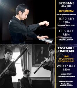 Nicholas Young @ Lev Vlassenko Piano Competition in Brisbane: Tuesday 2 July at 8.40pm