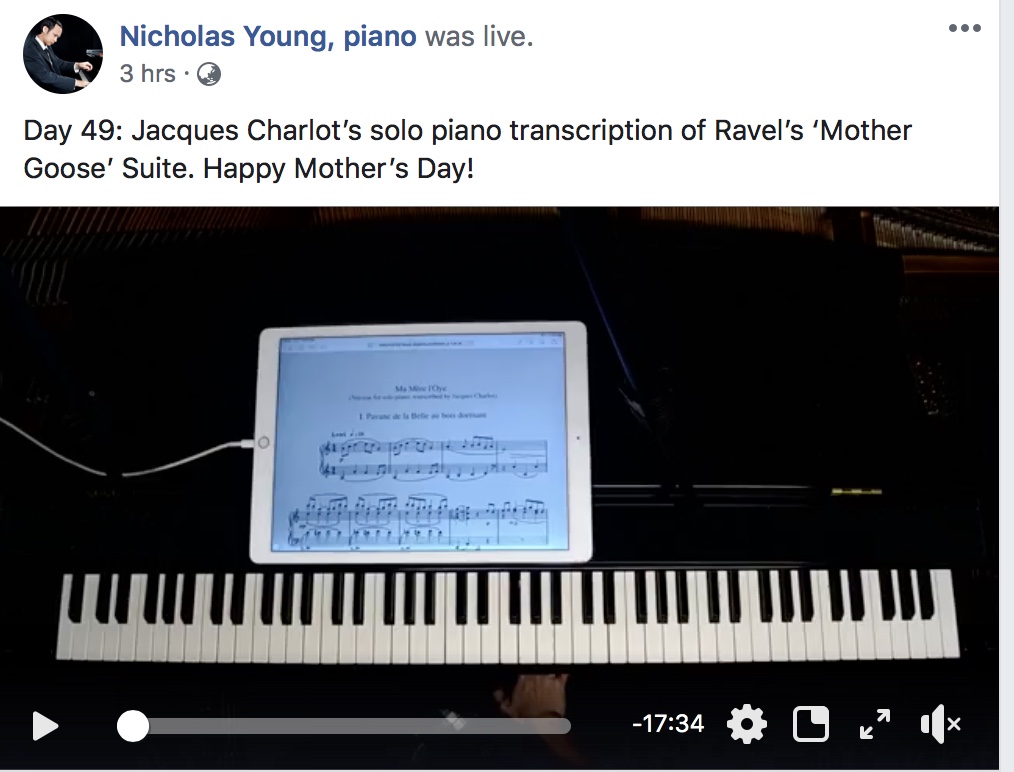 Moving Into Music Piano Teacher Nicholas Young: Mothers’ Day …