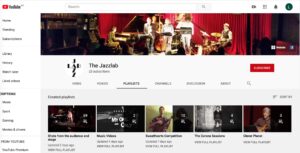 Jazz Lab You Tube Playlists