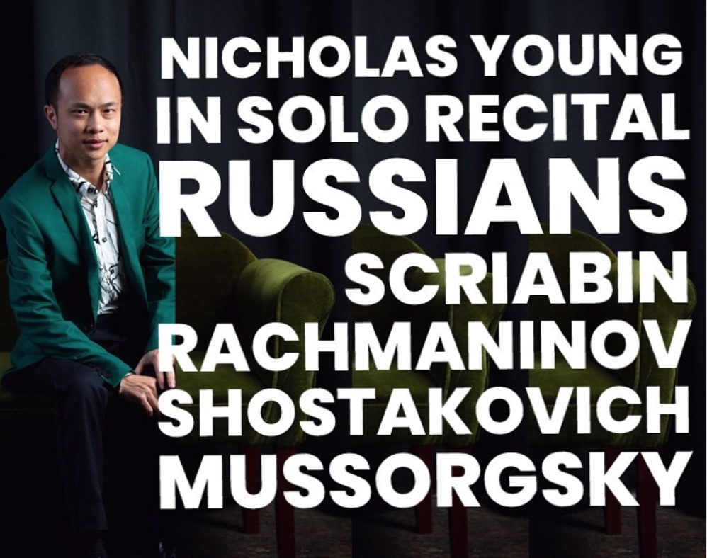 Nicholas Young @ Tempo Rubato:  The Russian Piano on Sunday 7th March @ 7.00pm …