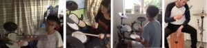 Drummers HK & SV - video