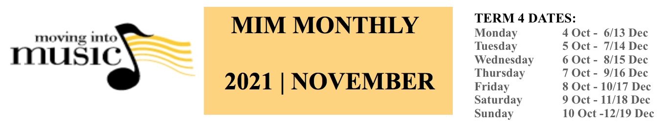 Moving Into Music Monthly | November …