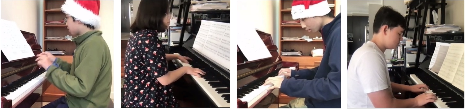 Moving Into Music Christmas Concert 2 | Piano Students of Zac Hamilton Russell …
