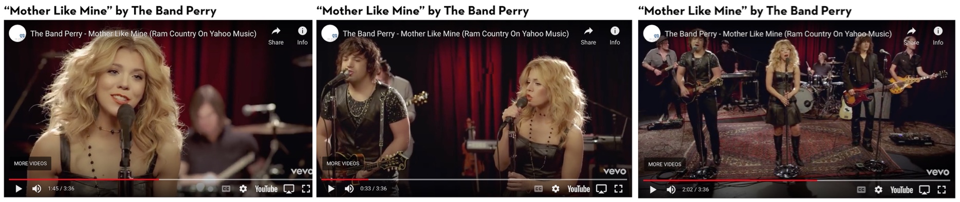 Music for Mothers Day | Pick 2 Pick No 2: Mother Like Mine by The Band Perry …
