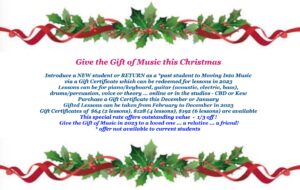 Christmas Special Offer - Give the Gift of Music this Christmas ...