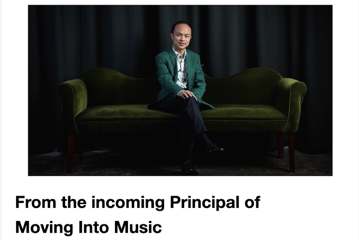 Moving Into Music – Farewell Retiring Principal Lauris Hing … Welcome Incoming Principal Nicholas Young